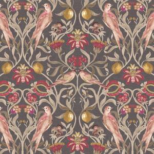 Songbird Fabric Charcoal