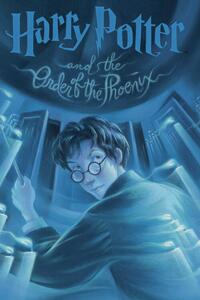Art Poster Harry Potter - Order of the Phoenix book cover, (26.7 x 40 cm)