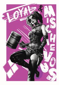 Art Poster Batman - Harley Quinn, (26.7 x 40 cm)