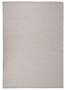 Outdoor Flatweave Rug 160x230 cm Taupe