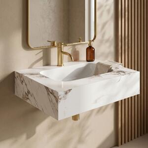 Wall-hung washbasin REA Aresa Cold Jade 60