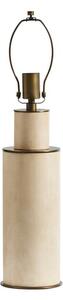 Vellum Table Lamp Base, Light, White - Andrew Martin