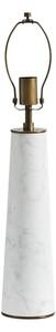 Helios Table Lamp Base, Light, White - Andrew Martin