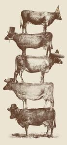 Bodart, Florent - Fine Art Print Cow Cow Nuts, (26.7 x 40 cm)