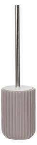 Ceramic Toilet Brush - Grey Ridged