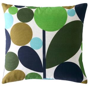 Orla Kiely Bubble Flower 45cm x 45cm Filled Cushion Evergreen