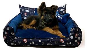 Pet bed GO GIFT XXL Maroon 110 x 12 x 90 cm