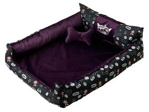 Pet bed GO GIFT XXL Purple 110 x 12 x 90 cm