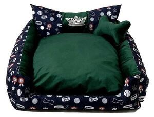Pet bed GO GIFT XXL Green 110 x 12 x 90 cm