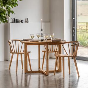 Cedar and Sage Avesta 4 Seater Round Dining Table
