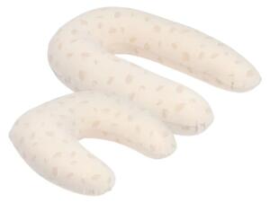 Doomoo Twisty 2-in-1 Petals Pregnancy Pillow - Latte