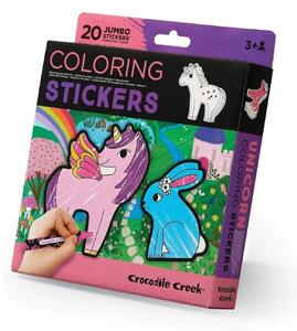 Crocodile Creek Unicorn Colouring Stickers