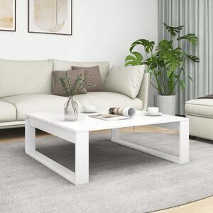 Coffee Table White 100x100x35 cm Engineered Wood