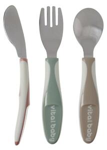 Vital Baby Nourish Big Kid Cutlery Pack of 3 - Natural