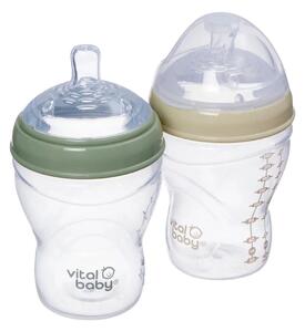 Vital Baby Nurture Breast Like Bottle 240ml Pack of 2