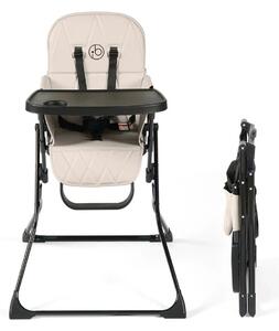 Ickle Bubba Flip Magic Fold Highchair - Pearl Grey