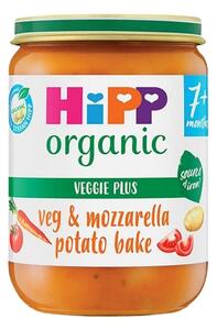 HiPP Organic Vegetables & Mozzarella Potato Bake Baby Food Jar 7+ months 190g