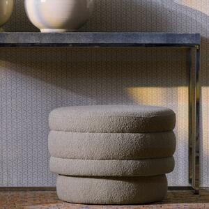Teddy Stool, Chair, Dark Neutral - Andrew Martin Boucle