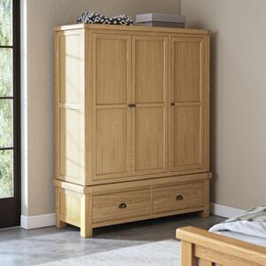 Normandy Triple Wardrobe