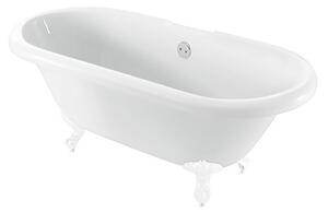 Bathstore Evesham Roll Top Bath with White Feet