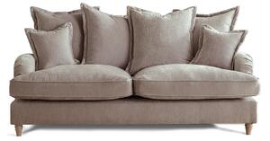 Rupert Pillow Back 3 Seater Sofas | Modern Grey Green Blue Living Room Settee | Upholstered Chenille Fabric Couch | Roseland UK