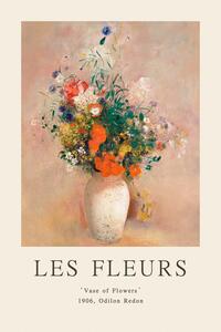 Fine Art Print Vase of Flowers (Les Fleurs / The Flower Collection)