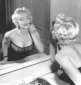 Art Photography On The Set, Marilyn Monroe., (40 x 40 cm)