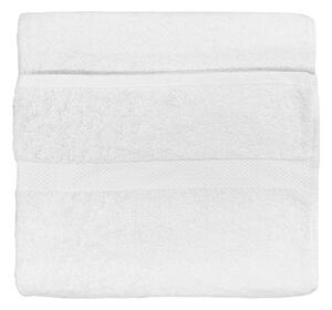 Loft Combed Cotton Towel White
