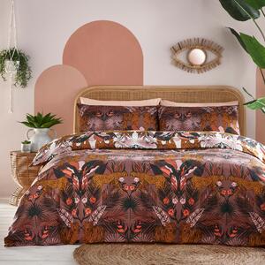 Furn Kaihalulu Jungle Reversible Duvet Cover Bedding Set Cocoaberry