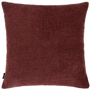 Nellim Boucle Textured 60cm x 60cm Filled Cushion Marsala Red