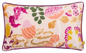 Protea Floral 30cm x 50cm Filled Cushion Pink