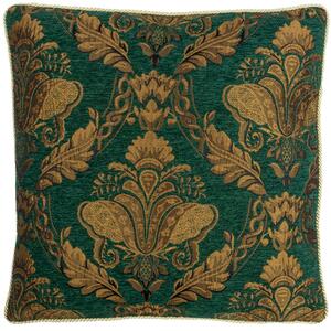 Paoletti Shiraz Traditional Jacquard 45cm x 45cm Filled Cushion Emerald