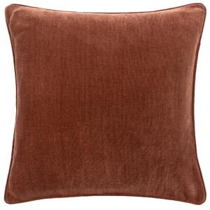 Yard Heavy Chenille Reversible 50cm x 50cm Filled Cushion Nutmeg