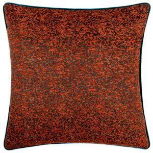 Paoletti Galaxy Chenille Piped 50cm x 50cm Filled Cushion Copper
