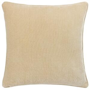 Heavy Chenille Reversible 50cm x 50cm Filled Cushion Natural