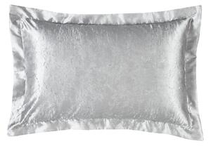 Laurent Crinkle Oxford Pillowcase Silver