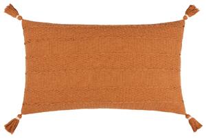 Caliche Tasselled 40cm x 60cm Filled Cushion Ginger