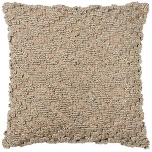 Yard Calvay Chunky Textured 50cm x 50cm Filled Cushion Taupe