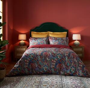 Dorma Persian Jewel Duvet Cover and Pillowcase Set Red
