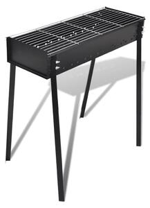 BBQ Stand Charcoal Barbecue Square 75 x 28 cm