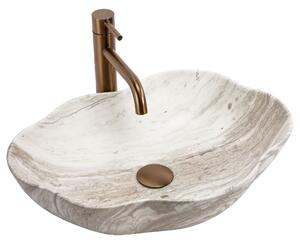 Countertop washbasin Rea Pearl Saturn