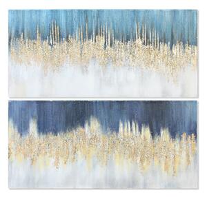 Painting DKD Home Decor CU-179201 150 x 4 x 70 cm Abstract (2 Units)