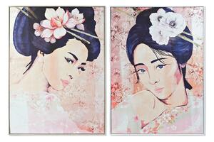 Painting DKD Home Decor CU-179961 Oriental 103,5 x 4,5 x 144 cm (2 Units)