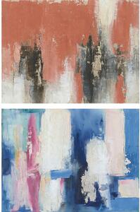 Painting DKD Home Decor Abstract 120 x 4 x 90 cm Modern (2 Units)