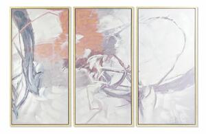 Set of 3 pictures DKD Home Decor 180 x 4 x 120 cm Abstract Urban