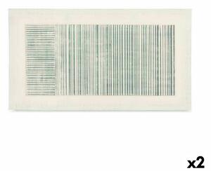 Canvas Stripes With relief (110 x 60 x 2,5 cm) (2 Units)