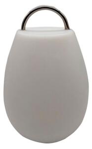 Solar lamp DKD Home Decor Black Polyethylene White (22 x 22 x 31,5 cm)