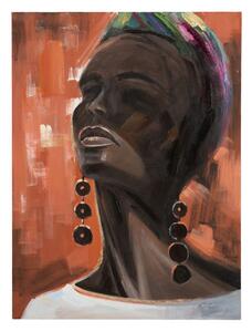 Canvas 90 x 2,8 x 120 cm African Woman