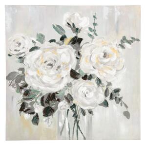 Painting 80 x 2,8 x 80 cm Canvas Flowers