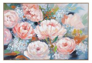 Painting Canvas Flowers 120 x 5 x 80 cm